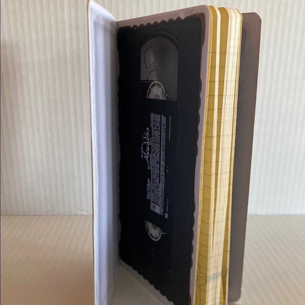 Disney Aladdin VHS Tape Notebook - Picture 2 of 10